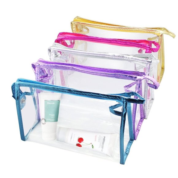 Meetory Handbags - Transparent Waterproof Cosmetic Bag Meetory Handbags - Transparent Waterproof Cosmetic Bag